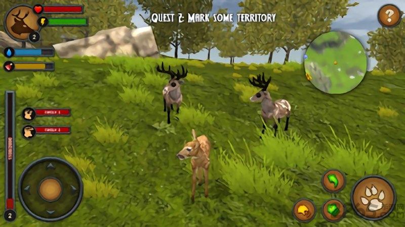 野鹿模拟器游戏下载,野鹿模拟器,模拟游戏,动物游戏